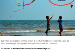 El próximo domingo 27 de octubre nos reuniremos en la Playa del Campo de Golf (Guadalmar) para volar cometas y compartir un hermoso día en comunidad. Estos son los detalles Fecha Domingo, 27 de oc